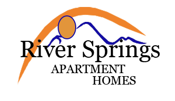 This company logo represents River Springs Apartments online rental coupon.